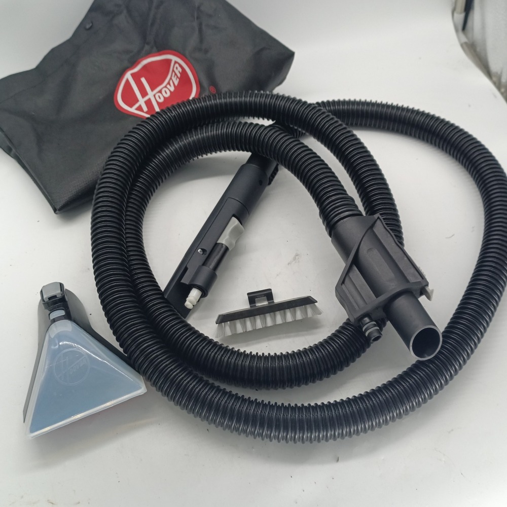 Hoover Power Scrub Spin Scrub 50 Hose Upholstery Brush Attachments Bag Kit s12